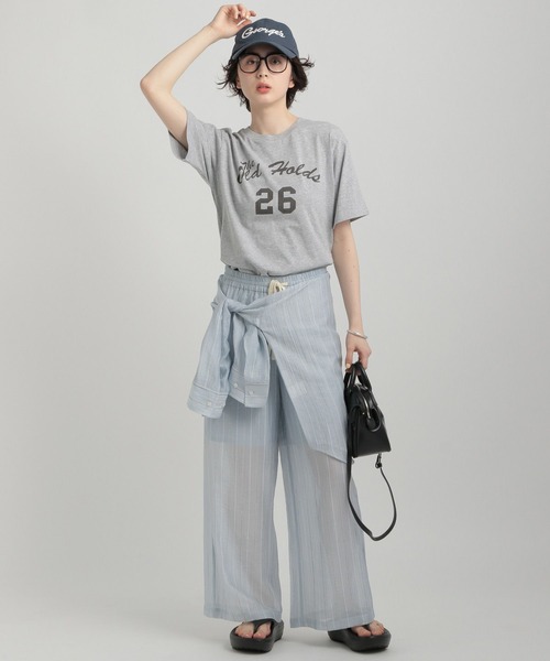 GEORGE'S（ジョージズ）の「シアーイージーパンツ（その他パンツ・レディース・ブルー系/イエロー系/アイボリー/ネイビー・SMALL/MEDIUM）」の20枚目の写真