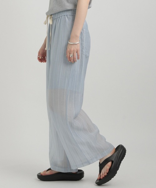 GEORGE'S（ジョージズ）の「シアーイージーパンツ（その他パンツ・レディース・ブルー系/イエロー系/アイボリー/ネイビー・SMALL/MEDIUM）」の22枚目の写真