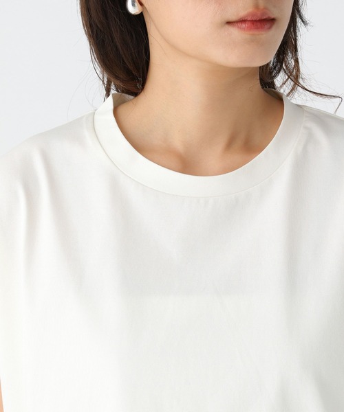 tシャツ 「接触冷感」ひやっとタッチドロストＴシャツ/576903 レディース Elura tシャツ 「接触冷感」ひやっとタッチドロストTシャツ