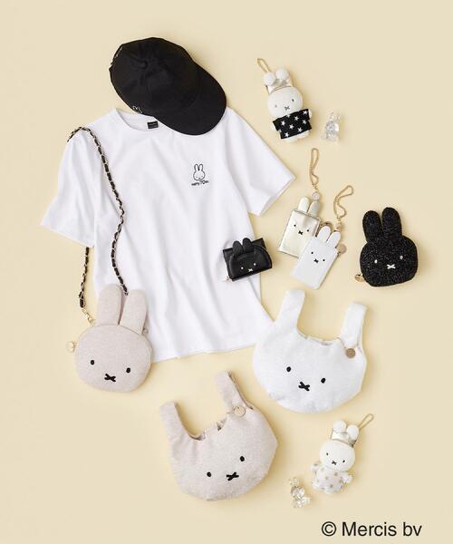 OPAQUE.CLIP（オペークドットクリップ）の「【miffyコラボ】キラキラマルシェバッグ（ハンドバッグ・レディース・シルバー系7/ゴールド系7/オフホワイト/ブラック/ライトベージュ・00）」の14枚目の写真