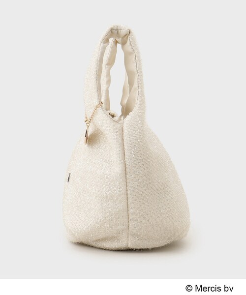 OPAQUE.CLIP（オペークドットクリップ）の「【miffyコラボ】キラキラマルシェバッグ（ハンドバッグ・レディース・シルバー系7/ゴールド系7/オフホワイト/ブラック/ライトベージュ・00）」の16枚目の写真