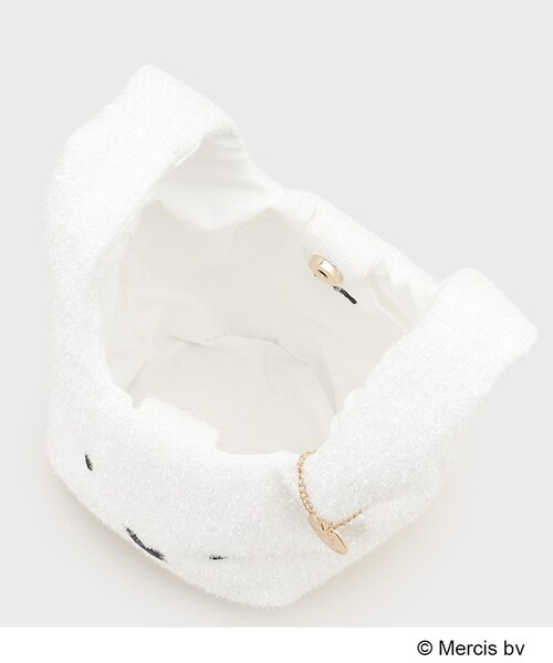 OPAQUE.CLIP（オペークドットクリップ）の「【miffyコラボ】キラキラマルシェバッグ（ハンドバッグ・レディース・シルバー系7/ゴールド系7/オフホワイト/ブラック/ライトベージュ・00）」の20枚目の写真