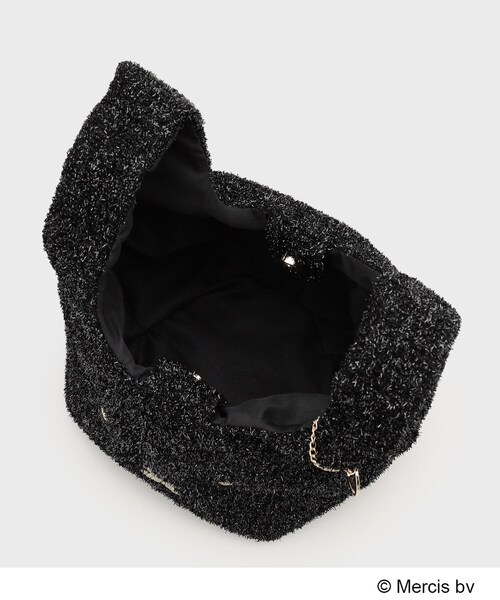 OPAQUE.CLIP（オペークドットクリップ）の「【miffyコラボ】キラキラマルシェバッグ（ハンドバッグ・レディース・シルバー系7/ゴールド系7/オフホワイト/ブラック/ライトベージュ・00）」の21枚目の写真