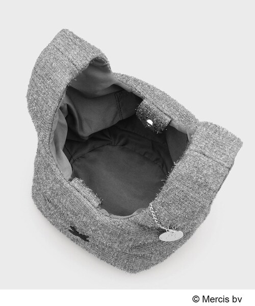 OPAQUE.CLIP（オペークドットクリップ）の「【miffyコラボ】キラキラマルシェバッグ（ハンドバッグ・レディース・シルバー系7/ゴールド系7/オフホワイト/ブラック/ライトベージュ・00）」の22枚目の写真