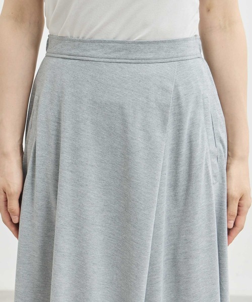 COGTHEBIGSMOKE（コグザビッグスモーク）の「【COGTHEBIGSMOKE/コグザビッグスモーク】EX.HALO SEMI-FLARE SKIRT/Aラインフレアスカート（スカート・レディース・ライトグレー/ブラック/ダークネイビー・34）」の20枚目の写真