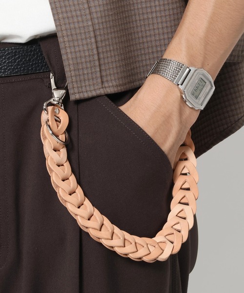 RAGEBLUE（レイジブルー）の「【MADE IN JAPAN】リアルレザー/ウォレットチェーン（ウォレットチェーン・メンズ・ダークブラウン/ブラック/ベージュ・FREE）」の10枚目の写真