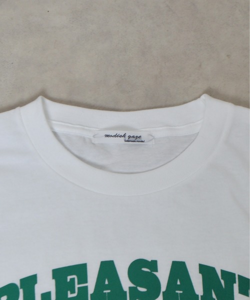 MODISH GAZE(モディシュガゼ)の「【MODISH GAZE】アニマルプリントTシャツ CATプリント(Tシャツ/カットソー・メンズ・ホワイト/オートミール/ネイビー/ブラック・MEDIUM/LARGE/X-LARGE)」の7枚目の写真