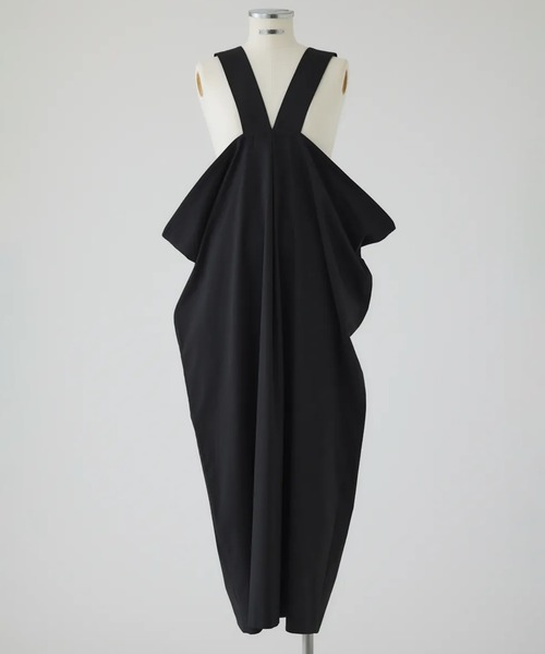 RIM.ARK/リムアーク】Drape jumper SK/ドレープジャンパースカート