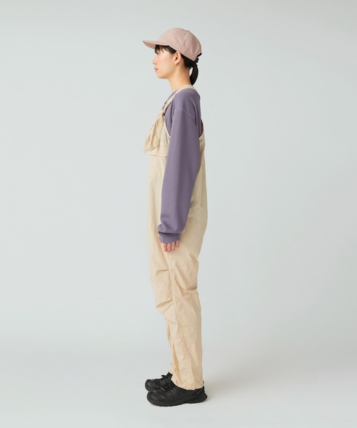 Snow Peak(スノーピーク)の「Snow Peak / Garment Dyed Overalls ガーメントダイオーバーオール(サロペット/オーバーオール・レディース・ブラック/アイボリー/ブラウン・1/2)」の5枚目の写真