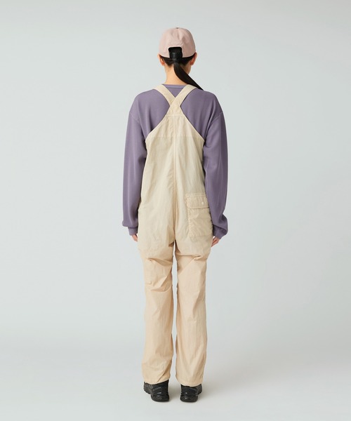 Snow Peak(スノーピーク)の「Snow Peak / Garment Dyed Overalls ガーメントダイオーバーオール(サロペット/オーバーオール・レディース・ブラック/アイボリー/ブラウン・1/2)」の6枚目の写真