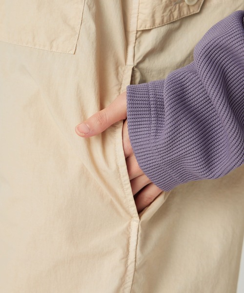 Snow Peak(スノーピーク)の「Snow Peak / Garment Dyed Overalls ガーメントダイオーバーオール(サロペット/オーバーオール・レディース・ブラック/アイボリー/ブラウン・1/2)」の9枚目の写真