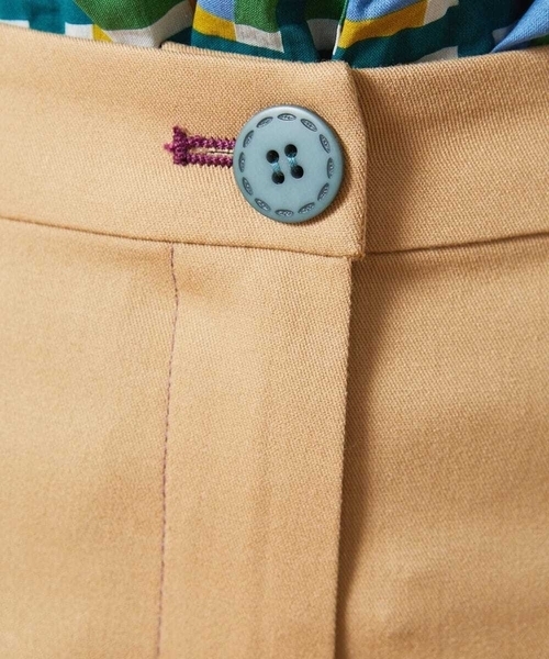 Jocomomola（ホコモモラ）の「Liso ツイルテーパードパンツ（その他パンツ・レディース・グレー/ベージュ・42/40）」の7枚目の写真