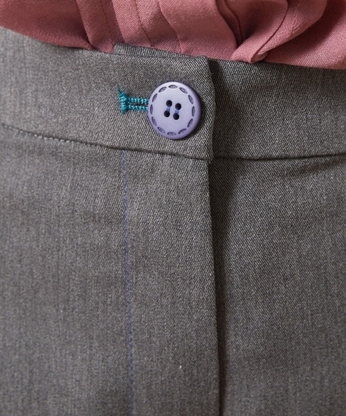 Jocomomola（ホコモモラ）の「Liso ツイルテーパードパンツ（その他パンツ・レディース・グレー/ベージュ・42/40）」の16枚目の写真