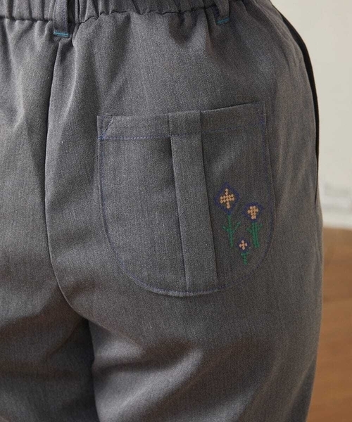 Jocomomola（ホコモモラ）の「Liso ツイルテーパードパンツ（その他パンツ・レディース・グレー/ベージュ・42/40）」の18枚目の写真