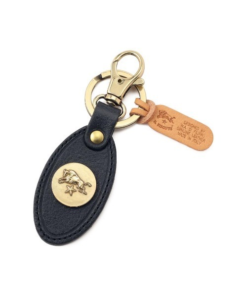 IL BISONTE（イルビゾンテ）の「IL BISONTE / ORIGINAL LEATHER / キーホルダー / 2025 AUTUMN WINTER（キーホルダー・レディース・ブラック/オリーブ/ネイビー/オレンジ/レンガ/ダークブラウン/レッド/ホワイト/グリーン/グレー/ナチュラル/ライトブラウン・FREE）」の9枚目の写真