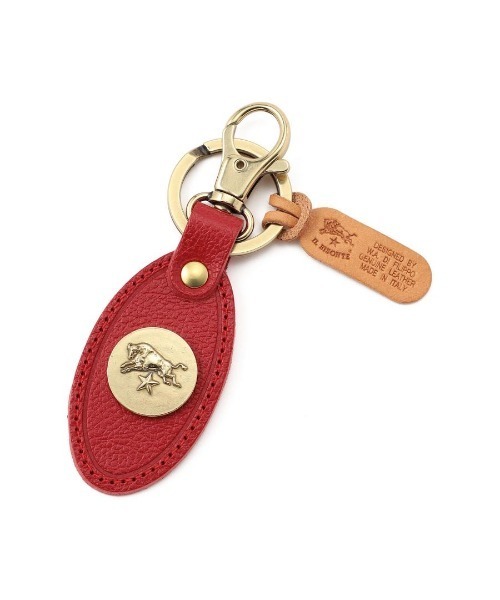 IL BISONTE（イルビゾンテ）の「IL BISONTE / ORIGINAL LEATHER / キーホルダー / 2025 AUTUMN WINTER（キーホルダー・レディース・ブラック/オリーブ/ネイビー/オレンジ/レンガ/ダークブラウン/レッド/ホワイト/グリーン/グレー/ナチュラル/ライトブラウン・FREE）」の10枚目の写真