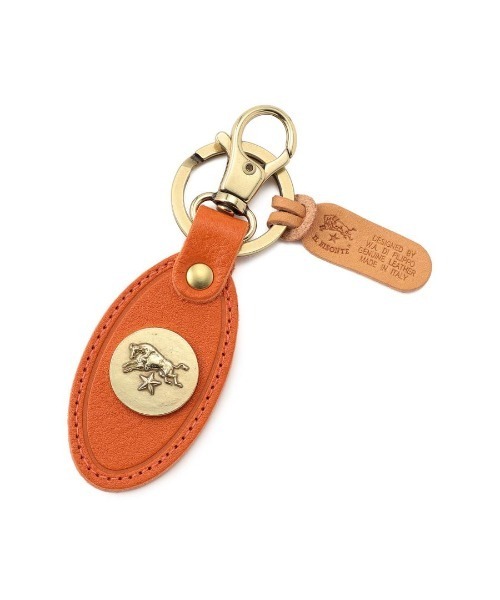 IL BISONTE（イルビゾンテ）の「IL BISONTE / ORIGINAL LEATHER / キーホルダー / 2025 AUTUMN WINTER（キーホルダー・レディース・ブラック/オリーブ/ネイビー/オレンジ/レンガ/ダークブラウン/レッド/ホワイト/グリーン/グレー/ナチュラル/ライトブラウン・FREE）」の12枚目の写真