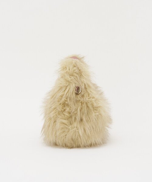 GRAIN（グレイン）の「【GRAIN/グレイン】2WAYミニフェイクファーハンドバッグ（ショルダーバッグ・レディース・ブラウン/ベージュ/グレー・FREE）」の16枚目の写真