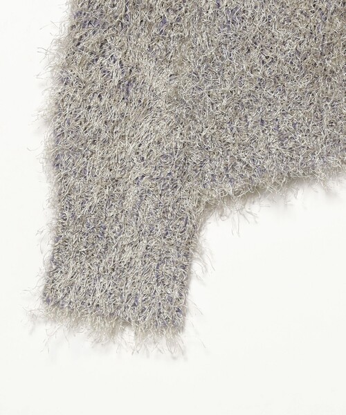 B:MING by BEAMS(ビーミングバイビームス)の「カラー シャギー ニット(ニット/セーター・レディース・オレンジ/ブルー系その他3/ホワイト系その他5/パープル系その他4・ONE SIZE)」の8枚目の写真