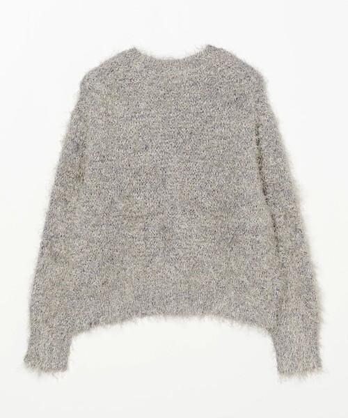 B:MING by BEAMS(ビーミングバイビームス)の「カラー シャギー ニット(ニット/セーター・レディース・オレンジ/ブルー系その他3/ホワイト系その他5/パープル系その他4・ONE SIZE)」の9枚目の写真