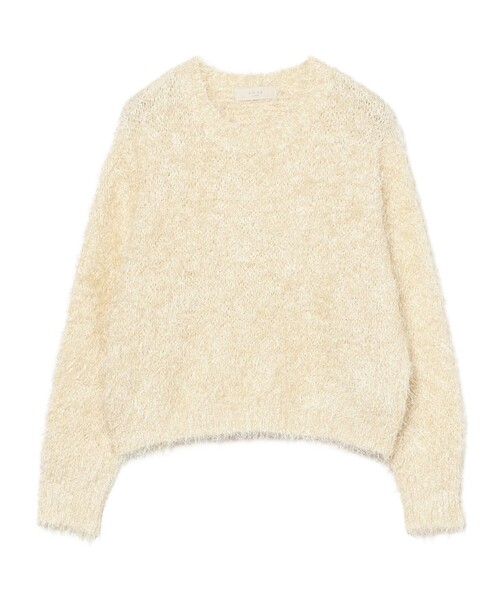 B:MING by BEAMS(ビーミングバイビームス)の「カラー シャギー ニット (手洗い可)(ニット/セーター・レディース・ホワイト系その他5/オレンジ/ブルー系その他3/パープル系その他4・ONE SIZE)」の22枚目の写真