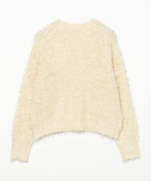 B:MING by BEAMS(ビーミングバイビームス)の「カラー シャギー ニット (手洗い可)(ニット/セーター・レディース・ホワイト系その他5/オレンジ/ブルー系その他3/パープル系その他4・ONE SIZE)」の21枚目の写真