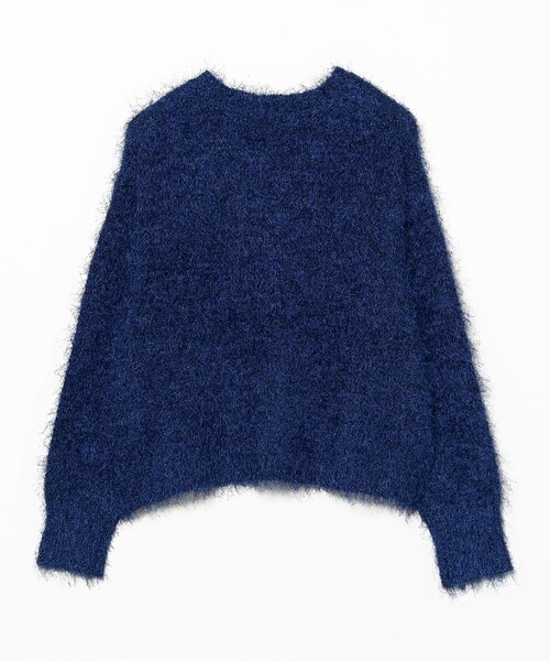 B:MING by BEAMS(ビーミングバイビームス)の「カラー シャギー ニット (手洗い可)(ニット/セーター・レディース・ホワイト系その他5/オレンジ/ブルー系その他3/パープル系その他4・ONE SIZE)」の15枚目の写真