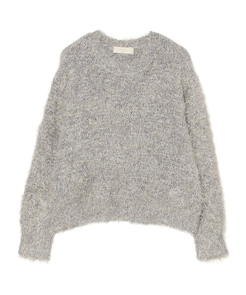 B:MING by BEAMS(ビーミングバイビームス)の「カラー シャギー ニット (手洗い可)(ニット/セーター・レディース・ホワイト系その他5/オレンジ/ブルー系その他3/パープル系その他4・ONE SIZE)」の13枚目の写真