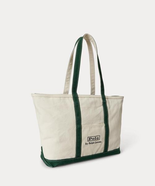 【Polo Ralph Laurent】ロゴ キャンバス ミディアム トート ロゴ キャンバス ミディアム トート | ラルフ ローレン公式