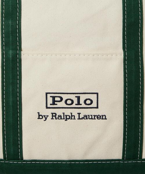POLO RALPH LAUREN(ポロ ラルフ ローレン)の「ロゴ キャンバス ミディアム トート(トートバッグ・メンズ・ナチュラル・ONE)」の12枚目の写真