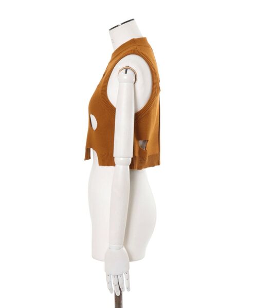 CHEESE HOLE VEST / チーズホールベスト(ニット/セーター)|UN3D CHEESE HOLE VEST / チーズホールベスト(ニット/セーター)|UN3D