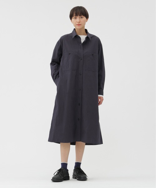 MHL.（エムエイチエル）の「SOFT COTTON CHINO（ワンピース