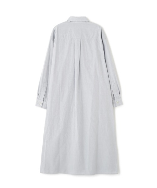 MHL.（エムエイチエル）の「END ON END COTTON WEAVE（ワンピース・レディース・ブルー/ダークグリーン・1/2）」の5枚目の写真