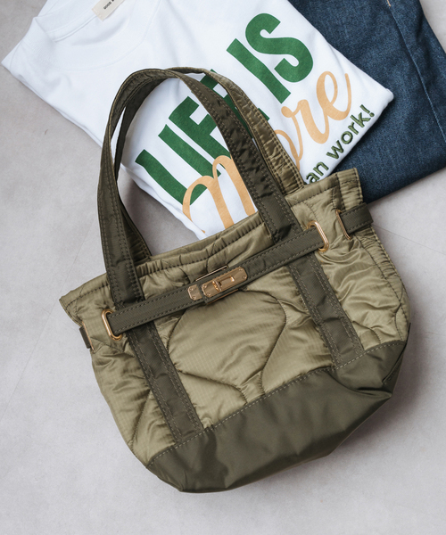 SITA PARANTICA/シータパランティカ ナイロンキルティングトート S