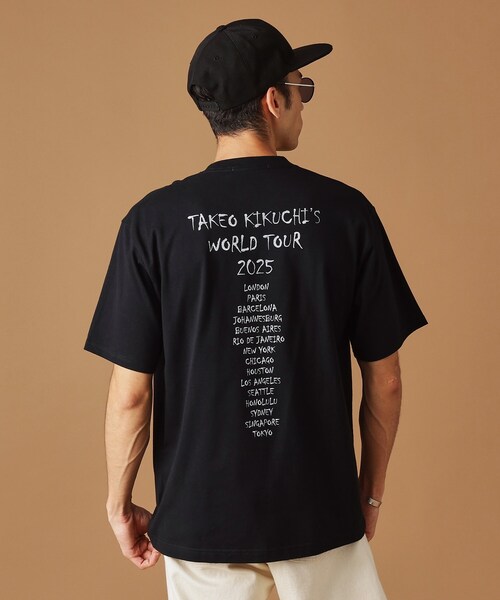 40ｃｔ＆525（フォーティーカラッツアンドゴーニーゴ）の「【Sサイズ～】40ct＆525ワールドツアー半袖Tシャツ（Tシャツ/カットソー・メンズ・ホワイト/ブラック・01/02/03/04）」の19枚目の写真