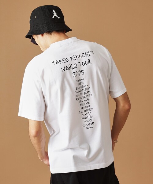 40ｃｔ＆525（フォーティーカラッツアンドゴーニーゴ）の「【Sサイズ～】40ct＆525ワールドツアー半袖Tシャツ（Tシャツ/カットソー・メンズ・ホワイト/ブラック・01/02/03/04）」の13枚目の写真
