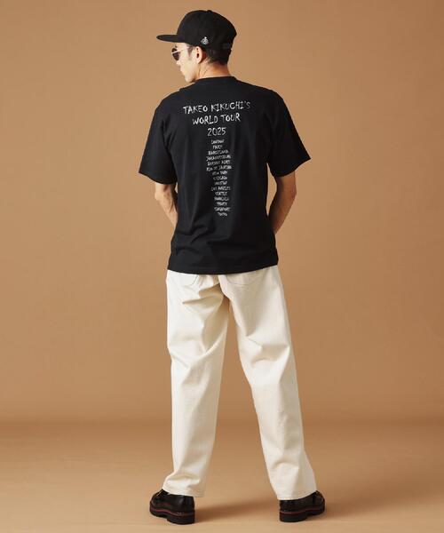 40ｃｔ＆525（フォーティーカラッツアンドゴーニーゴ）の「【Sサイズ～】40ct＆525ワールドツアー半袖Tシャツ（Tシャツ/カットソー・メンズ・ホワイト/ブラック・01/02/03/04）」の4枚目の写真