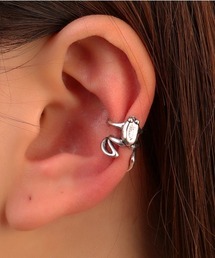 Coo+i（クーイ）の「【片耳用】カエルモチーフイヤーカフ（イヤーカフ）」