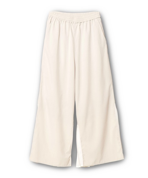 OSMOSIS（オズモーシス）の「バックプリーツヘムパンツ（その他パンツ・レディース・ネイビー/ブラック/ライトベージュ・ONE SIZE）」の19枚目の写真