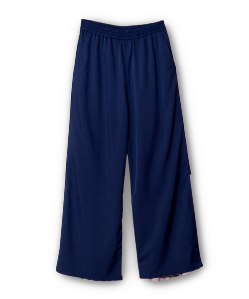 OSMOSIS（オズモーシス）の「バックプリーツヘムパンツ（その他パンツ・レディース・ネイビー/ブラック/ライトベージュ・ONE SIZE）」の20枚目の写真