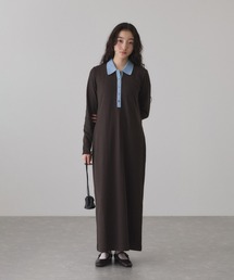 【WEB限定】ポロシャツワンピース