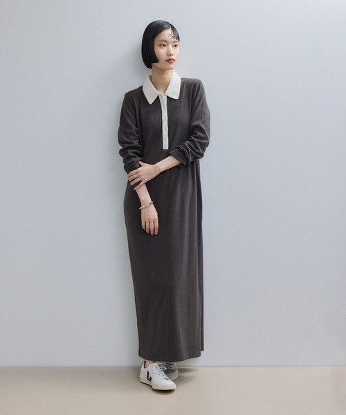 WEB限定】ポロシャツワンピース（ワンピース）｜ADAM ET ROPE