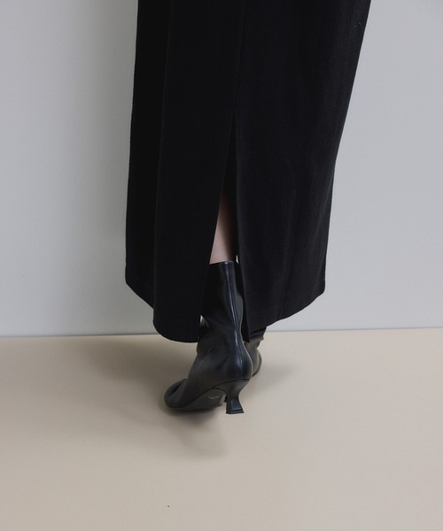 ADAM ET ROPE'(アダムエロペ)の「【WEB限定】ポロシャツワンピース(ワンピース・レディース・ブラック系その他/チャコールグレー/ブラック系その他2/ブラウン系その他/ブルー系その他/ダークブラウン・S/M)」の19枚目の写真