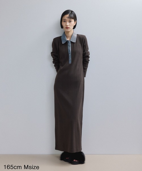 WEB限定】ポロシャツワンピース（ワンピース）｜ADAM ET ROPE