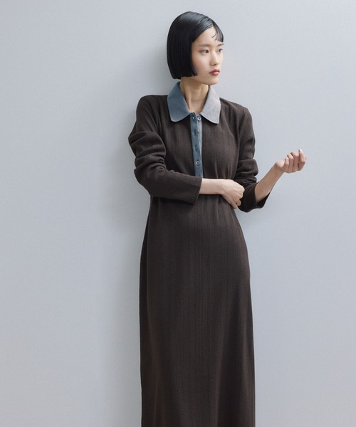 WEB限定】ポロシャツワンピース（ワンピース）｜ADAM ET ROPE