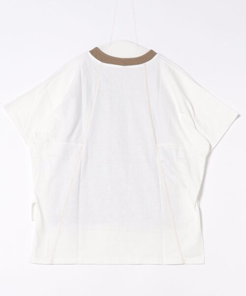 チャイハネ（チャイハネ）の「【チャイハネ】ドルマンスリーブトップス＆タンクトップ2点セット（アンサンブル・レディース・ベージュ/オレンジ/ホワイト/ブラック・FREE）」の5枚目の写真