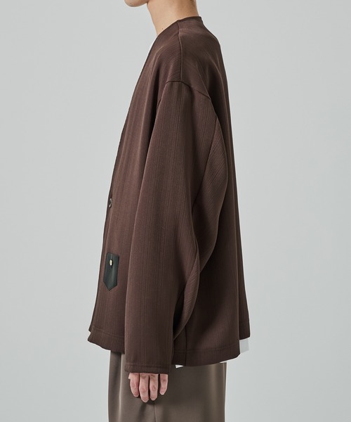 セール】【CULLNI】別注 Minimal Pocket PLEATS Cardigan