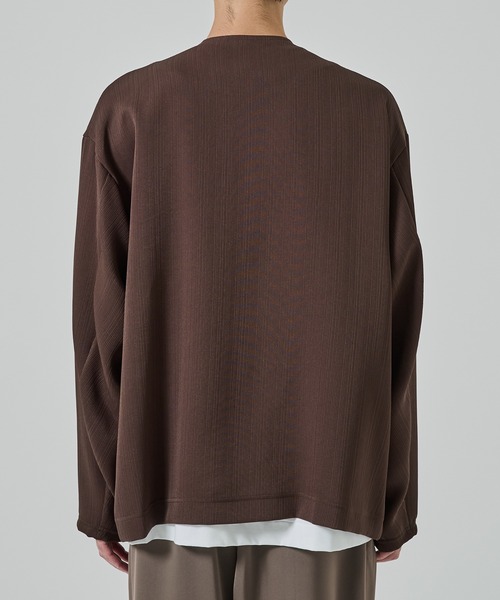 セール】【CULLNI】別注 Minimal Pocket PLEATS Cardigan