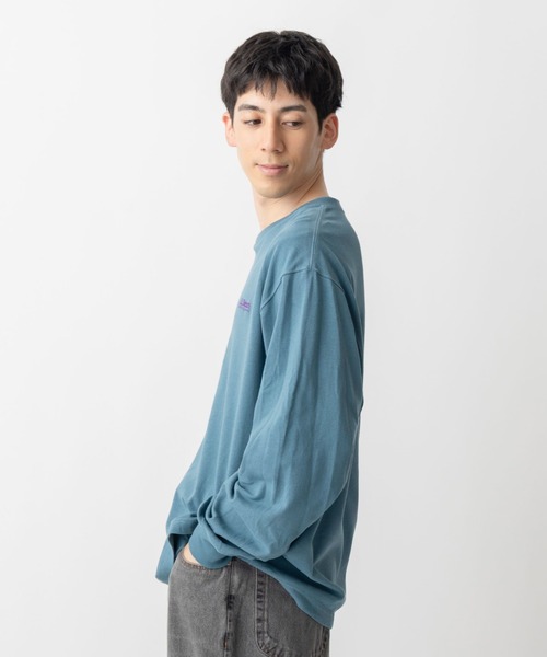 L.L.Bean(エルエルビーン)の「【JAPAN EDITION】ユニオン・ロングスリーブ・ティ(Tシャツ/カットソー・メンズ・チャコール/ブルー系/ホワイト/グレー系・SMALL/MEDIUM/LARGE)」の5枚目の写真