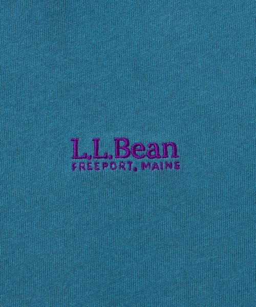 L.L.Bean(エルエルビーン)の「【JAPAN EDITION】ユニオン・ロングスリーブ・ティ(Tシャツ/カットソー・メンズ・チャコール/ブルー系/ホワイト/グレー系・SMALL/MEDIUM/LARGE)」の7枚目の写真